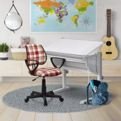 Hjh OFFICE Chaise Pour Enfant / Chaise De Bureau Pour Enfant KIDDY CD SQUARE Tiss... -Magasin Joss & Main chaise pour enfant chaise de bureau pour enfant kiddy cd s 7859741 361538 8 1140x1140
