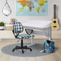 Hjh OFFICE Chaise Pour Enfant / Chaise De Bureau Pour Enfant KIDDY CD SQUARE Tiss... -Magasin Joss & Main chaise pour enfant chaise de bureau pour enfant kiddy cd s 7859777 361618 8 1140x1140