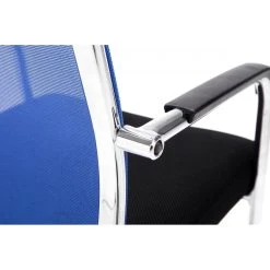 Decoshop26 Chaise Pour Visiteur Fauteuil De Bureau Avec Accoudoirs Bleu Pieds Chr... -Magasin Joss & Main chaise pour visiteur fauteuil de bureau avec accoudoirs bleu pieds chrome bur10146 9348423 24426891 1140x1140