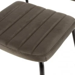 MACABANE Chaise Velours Gris Foncé Pieds Métal Noir 14 MACABANE Chaise Velours Gris Foncé Pieds Métal Noir -Magasin Joss & Main chaise velours gris fonce pieds metal noir 3357748 6183192 92 1140x1140