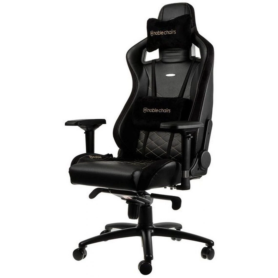 Noblechairs Chaise Gamer EPIC - Noir/Or + Souris G502 HERO + Tapis De Souris G240 – Image 2