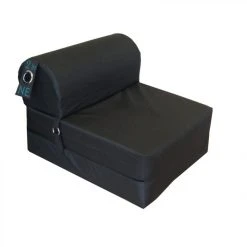 BUT Chauffeuse L.75 Cm 2 IN 1 Noir