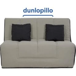 UB DESIGN SALON Canapé Lit Venus Slyde 140 Latex Couette Grise