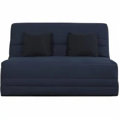 UB DESIGN SALON Canapé Lit Wanda Slyde 140 Ressorts Couette Grison