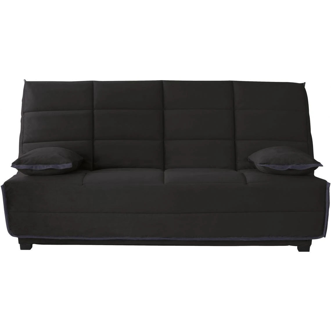 UB DESIGN SALON Canapé Lit Emylia Clic Clac MF Noir Matelas Dunlopillo 35kg 2 UB DESIGN SALON Canapé Lit Emylia Clic Clac MF Noir Matelas Dunlopillo 35kg – Image 2