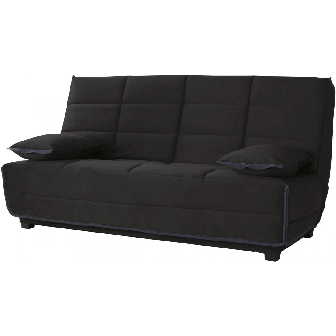 UB DESIGN SALON Canapé Lit Emylia Clic Clac MF Noir Matelas Dunlopillo 35kg 3 UB DESIGN SALON Canapé Lit Emylia Clic Clac MF Noir Matelas Dunlopillo 35kg – Image 3