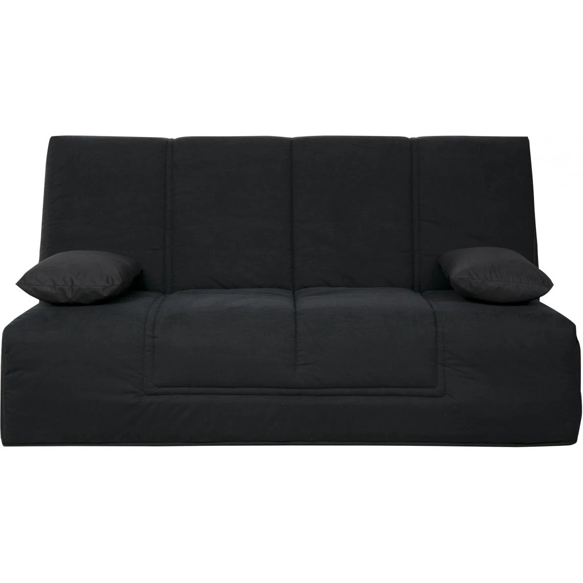 UB DESIGN SALON Canapé Lit Hight CC 130 Ressorts Couette Noir 2 UB DESIGN SALON Canapé Lit Hight CC 130 Ressorts Couette Noir – Image 2