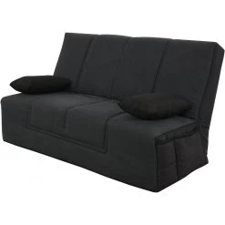 UB DESIGN SALON Canapé Lit Well Cc Tissu Anthracite Matelas Simmons 45kg/m3 -Magasin Joss & Main convertible clic clac ub design well cc 130 ti anthr 11111534 29031732 1140x1140
