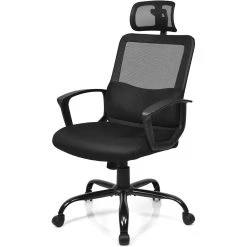 Giantex COSTWAY Chaise De Bureau Ergonomique Hauteur Réglable Fauteuil D'ordi...