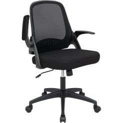 Giantex COSTWAY Chaise De Bureau Pivotante Bascule, Fauteuil Ergonomique à Ro...