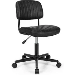 Giantex COSTWAY Chaise De Bureau Pivotante Et Réglable En Hauteur, Tabouret D...