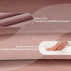 Giantex COSTWAY Chaise Pivotante En Velours, Fauteuil De Bureau Réglable En H... 7 Giantex COSTWAY Chaise Pivotante En Velours, Fauteuil De Bureau Réglable En H... -Magasin Joss & Main costway chaise pivotante en velours fauteuil de bureau reglable en hauteur base galvanisee charge 125kg rose 14137022 39413492 1140x1140