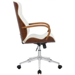 Icaverne Distingué Chaise De Bureau Serie Riga Simili Cuir Couleur Noyer / Bla... -Magasin Joss & Main distingue chaise de bureau serie riga simili cuir couleur noyer blanc 8942819 23156357 1140x1140