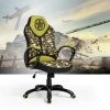 Mobilia Fauteuil De Bureau Gamer Call Of Duty Vert Camouflage Tissu Plastique
