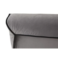 RELAXIMA - Banquette Lit Clic Clac Gris Emylia - Matelas Mousse HR35kg... -Magasin Joss & Main eleanasouriszoomdos