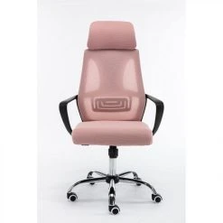 Hucoco ELIASS - Fauteuil De Bureau Ergonomique - Hauteur Ajustable - Avec Acc... -Magasin Joss & Main eliass fauteuil de bureau ergonomique hauteur ajustable avec accoudoirs chaise de bureau teletravail rose 9728016 25185612 1140x1140