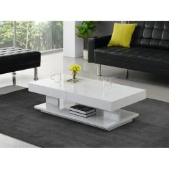 Vente-unique Ensemble Canapé D'angle Convertible Et Réversible Noir WILLIS Et Tab... -Magasin Joss & Main ensemble canape dangle convertible et reversible noir willis et table basse blanche aramis 13895922 38527942 1140x1140