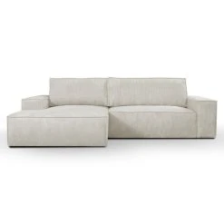 Vente-unique Ensemble Canapé D'angle Gauche Convertible Beige AMELIA Et Table Bass... -Magasin Joss & Main ensemble canape dangle gauche convertible beige amelia et table basse doree charlotte 13900218 38536620 1140x1140