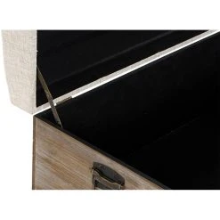 Pegane Ensemble De 2 Banquettes Coffres En Bois Et Polyester Coloris Gris/Mar... -Magasin Joss & Main ensemble de 2 banquettes coffres en bois et polyester coloris grismarron 13600896 37358146 1140x1140