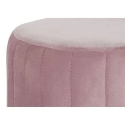 Pegane Ensemble De 2 Banquettes En Métal Et Polyester Coloris Rose Et Pieds ... -Magasin Joss & Main ensemble de 2 banquettes en metal et polyester coloris rose et pieds dore 13600890 37358116 1140x1140