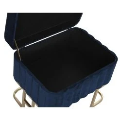 Pegane Ensemble De 3 Banquettes Coffres En Métal Et Velours Coloris Bleu 8 Pegane Ensemble De 3 Banquettes Coffres En Métal Et Velours Coloris Bleu -Magasin Joss & Main ensemble de 3 banquettes coffres en metal et velours coloris bleu 13499584 36971628 1140x1140