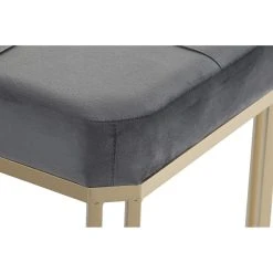 Pegane Ensemble De 3 Banquettes Coffres En Métal Et Velours Coloris Gris -Magasin Joss & Main ensemble de 3 banquettes coffres en metal et velours coloris gris 13499608 36971732 1140x1140