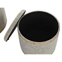 Pegane Ensemble De 4 Banquettes Coffres En Bois Et Polyester Coloris Beige - ... 7 Pegane Ensemble De 4 Banquettes Coffres En Bois Et Polyester Coloris Beige - ... -Magasin Joss & Main ensemble de 4 banquettes coffres en bois et polyester coloris beige longueur 120 x profondeur 45 x hauteur 43 cm 13499596 36971680 1140x1140