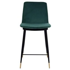 Moloo ENZO - Chaise De Bar En Velours Sauge, Métal Noir Et Doré, (x2) 8 Moloo ENZO - Chaise De Bar En Velours Sauge, Métal Noir Et Doré, (x2) -Magasin Joss & Main enzo chaise de bar en velours sauge metal noir et dore x2 13812650 38252760 1140x1140