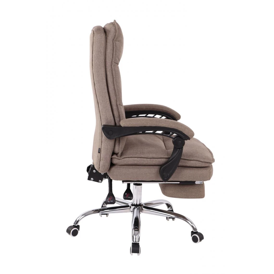 Icaverne Esthetique Chaise De Bureau Categorie Georgetown Fabric Couleur Taupe 2 Icaverne Esthetique Chaise De Bureau Categorie Georgetown Fabric Couleur Taupe – Image 2