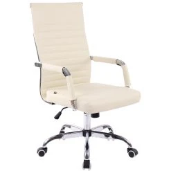 Icaverne Esthetique Chaise De Bureau En Similicuir Categorie Niamey Couleur Cr?...