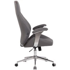 Icaverne Esthetique Chaise De Bureau Gamme Tbilissi Cuir Véritable Couleur Gri... -Magasin Joss & Main esthetique chaise de bureau gamme tbilissi cuir veritable couleur gris 8952835 23175013 1140x1140