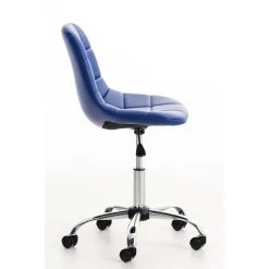 Icaverne Esthetique Chaise De Bureau Selection Sanaa En Similicuir Couleur Bleu -Magasin Joss & Main esthetique chaise de bureau selection sanaa en similicuir couleur bleu 8939403 23149977 1140x1140