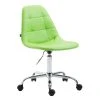 Icaverne Esthetique Chaise De Bureau Sucre Simili Cuir Couleur Vert