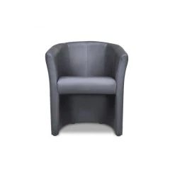 Vente-unique Fauteuil Cabriolet En Simili RANIN - Gris -Magasin Joss & Main fauteuil 174896