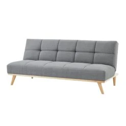 Vente-unique Canapé Convertible Clic-clac En Tissu ORNETA - Gris -Magasin Joss & Main fauteuil 288767