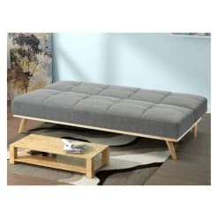 Vente-unique Canapé Convertible Clic-clac En Tissu ORNETA - Gris -Magasin Joss & Main fauteuil 288771