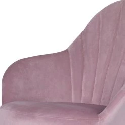 BUT Fauteuil à Bascule BAHIA En Velours Rose Poudré -Magasin Joss & Main fauteuil a bascule bahia en velours rose poudre 13342620 36414858 1140x1140