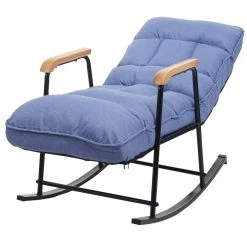 Mendler Fauteuil à Bascule HWC-K40 Fauteuil Relax, Fonction Couchage Métal ~... -Magasin Joss & Main fauteuil a bascule hwc k40 fauteuil relax fonction couchage metal tissutextile bleu 13902044 38543680 1140x1140