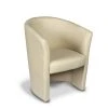 ALTER Fauteuil Avec Revêtement En éco-cuir, Couleur Beige, Dimensions 65 X...
