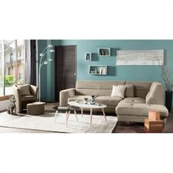 Magasin Joss & Main -Magasin Joss & Main fauteuil cabriolet et pouf clayton pu gris anthracite 9158719 23907001 1140x1140