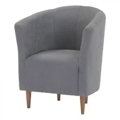 BUT Fauteuil Cabriolet MAUD Tissu Gris Clair -Magasin Joss & Main fauteuil cabriolet maud tissu gris clair 9158149 23904903 1140x1140