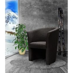 3S. X Home Fauteuil Cabriolet Tissu Anthracite BUZZ 8 3S. X Home Fauteuil Cabriolet Tissu Anthracite BUZZ -Magasin Joss & Main fauteuil cabriolet tissu anthracite buzz design 259809 3 1140x1140