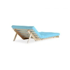Inside 75 Fauteuil Convertible Futon ROOTS Pin Naturel Coloris Bleu Clair Coucha... -Magasin Joss & Main fauteuil convertible futon roots pin naturel coloris bleu clair couchage 90 x 200 cm 11112504 29033592 1140x1140