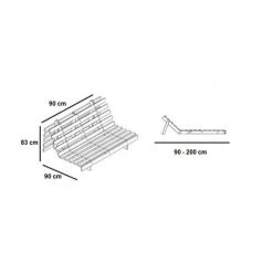 Inside 75 Fauteuil Convertible Futon ROOTS Pin Naturel Coloris Bordeaux Couchage... -Magasin Joss & Main fauteuil convertible futon roots pin naturel coloris bordeaux couchage 90 x 200 cm 11112512 29033630 1140x1140