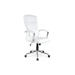 Carellia Fauteuil De Bureau 110-120 X 65 X 67 Cm - Blanc