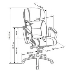 Carellia Fauteuil De Bureau En Cuir Véritable - Marron Foncé -Magasin Joss & Main fauteuil de bureau en cuir veritable marron fonce 12126792 32179986 1140x1140