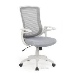 Carellia Fauteuil De Bureau - Gris Clair/ Gris