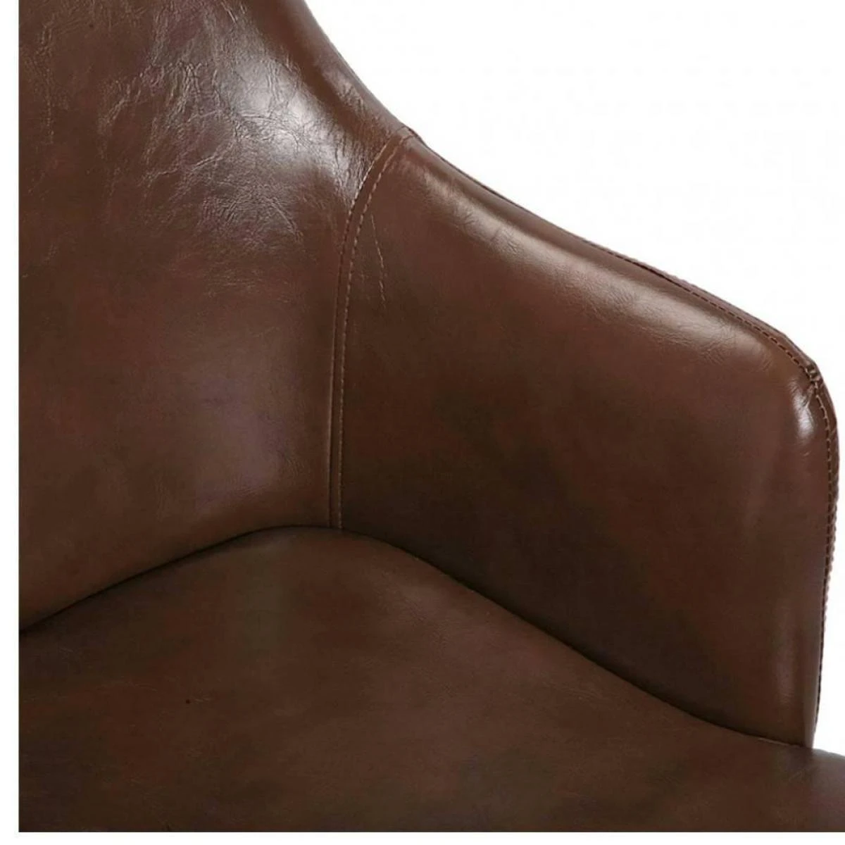 Inside 75 Fauteuil De Bureau Réglable ALICE En Revêtement Polyuréthane Marron... 3 Inside 75 Fauteuil De Bureau Réglable ALICE En Revêtement Polyuréthane Marron... – Image 3