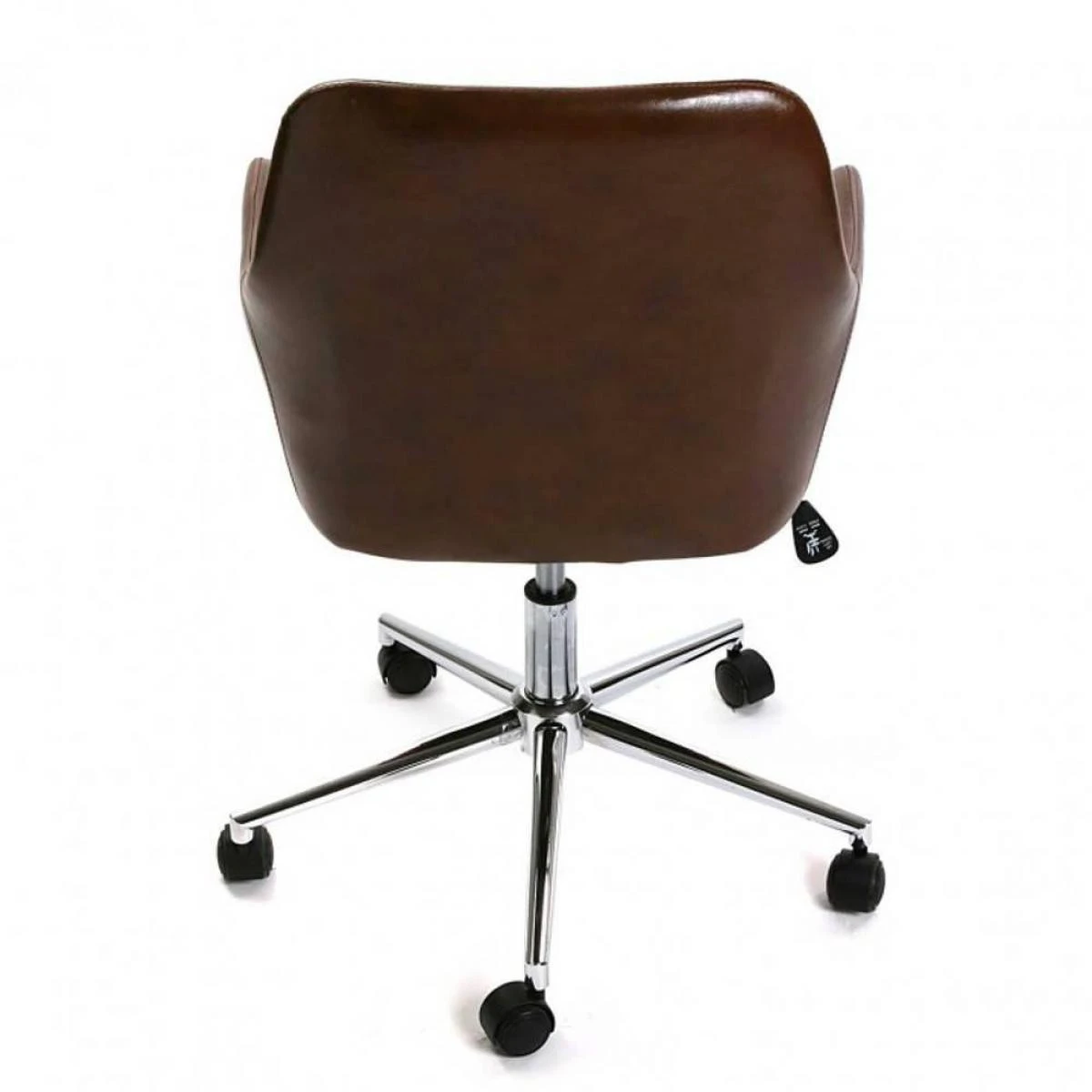 Inside 75 Fauteuil De Bureau Réglable ALICE En Revêtement Polyuréthane Marron... 4 Inside 75 Fauteuil De Bureau Réglable ALICE En Revêtement Polyuréthane Marron... – Image 4