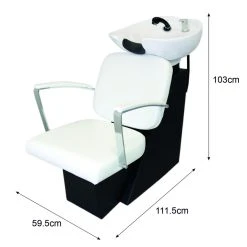 MonsterShop Fauteuil De Coiffure Shampooing Lavabo Appui Tête Réglable Blanc Sal... -Magasin Joss & Main fauteuil de coiffure shampooing lavabo appui tete reglable blanc salon de beaute coiffure barbier 8040847 20411179 1140x1140